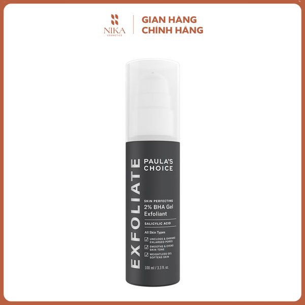 Tẩy Tế Bào Chết Hóa Học Paulas Choice Skin Perfecting 2% Bha Gel 100Ml