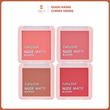 Phấn Má Hồng Cathy Doll Nude Matte Blusher