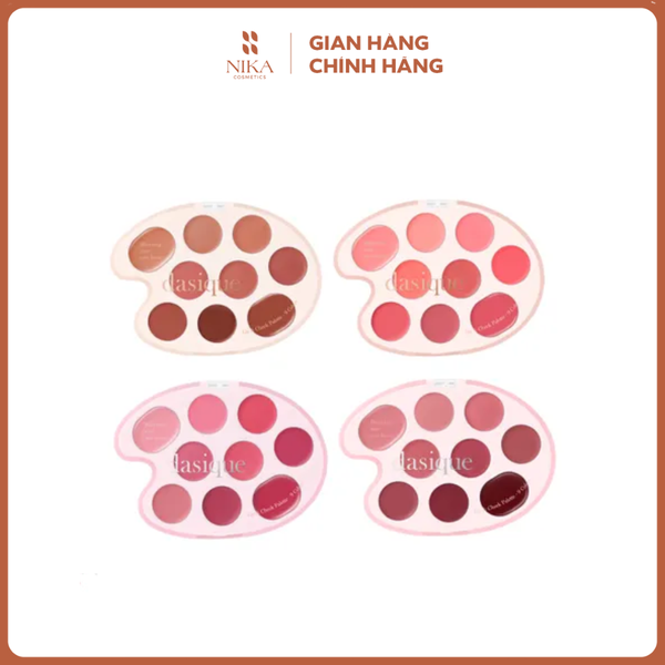 Bảng Son + Má Hồng Dasique Mood Painting Lip & Cheek Palette 6g