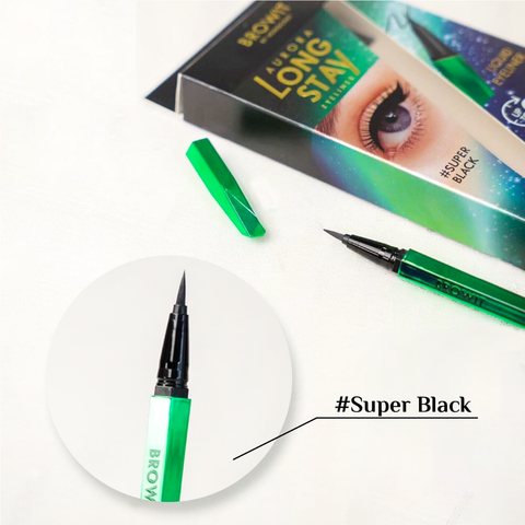 Eyeliner Browit By Nongchat Aurora Long Stay Liquid 0.5G