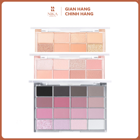 Bảng Mắt Wakemake Soft Blurring Eye Palette 16 Ô 14G