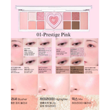 Bảng Phấn Mắt Má Hồng Peripera All Take Mood Like Palette 11 Ô