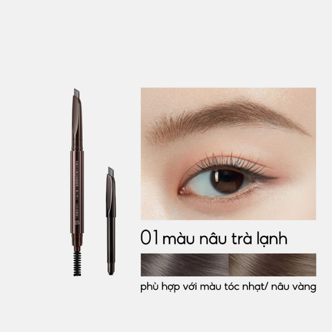 Chì Kẻ Mày Hai Đầu Carslan Eyebrow Pencil 0.26G*2