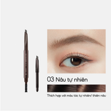 Chì Kẻ Mày Hai Đầu Carslan Eyebrow Pencil 0.26G*2