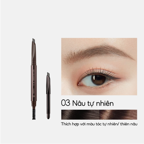 Chì Kẻ Mày Hai Đầu Carslan Eyebrow Pencil 0.26G*2