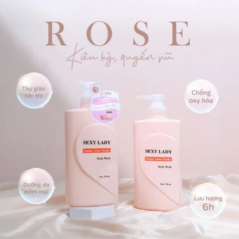 Sữa Tắm Sexy Lady Parfum Creme Douche 700ML