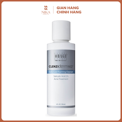 Sửa Rửa Mặt Obagi Clenziderm Md Daily Care Foaming Cleanser 118Ml