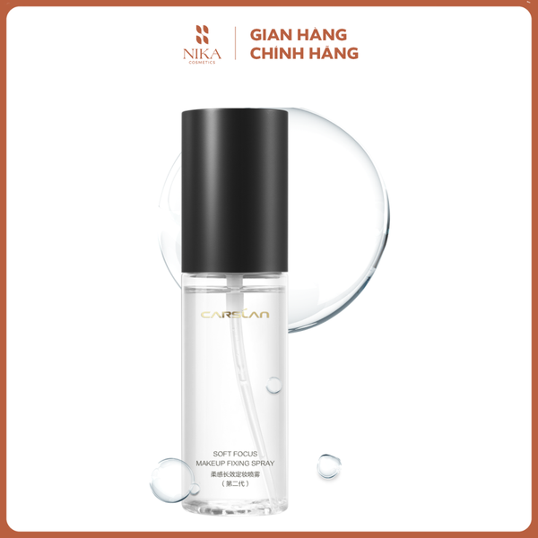 Xịt Khóa Nền Trong Suốt Carslan Soft Focus Makeup Fixing Spray 50ml