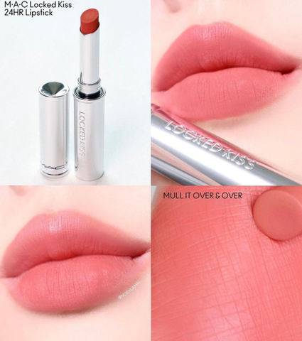 Son Thỏi MAC Locked Kiss 24hr Lipstick 1.8g