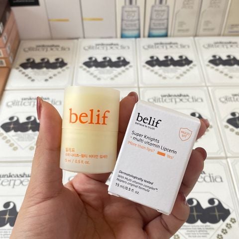 Son Dưỡng Môi Belif Super Knights Multi Vitamin Lipcerin 15Ml