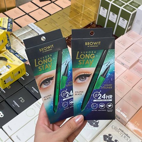 Eyeliner Browit By Nongchat Aurora Long Stay Liquid 0.5G