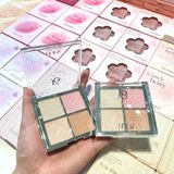 Bảng Highlight 4 Ô IPKN Flap One Face Palette 9.6g