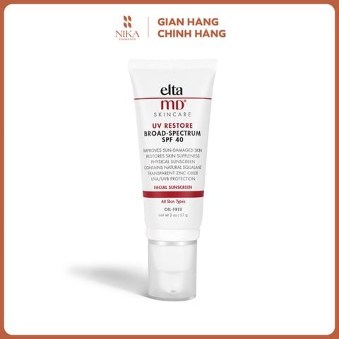 Kem Chống Nắng Elta Md Uv Restore Broad-Spectrum Spf 40 57G