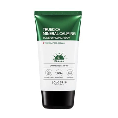 Kem Chống Nắng Some By Me Truecica Mineral Calming Tone-Up Suncream 50Ml