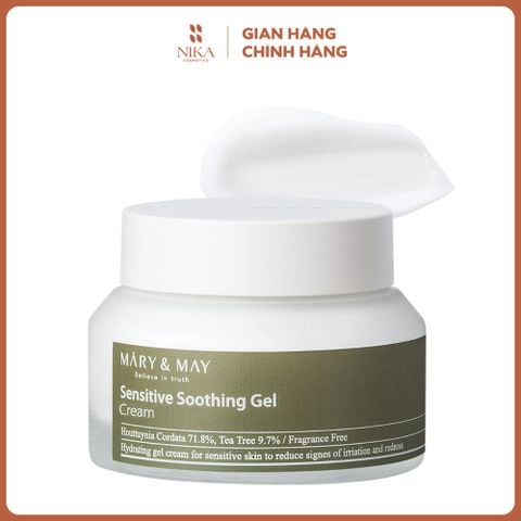 Kem Dưỡng Mary & May Believe In Truth Sensitive Soothing Gel Cream 70G