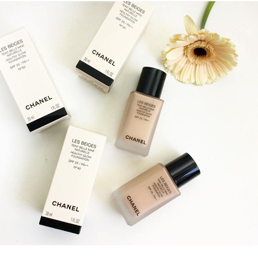 Review  Chanel Les Beiges Healthy Glow Foundation  PRETTY IS MY PROFESSION