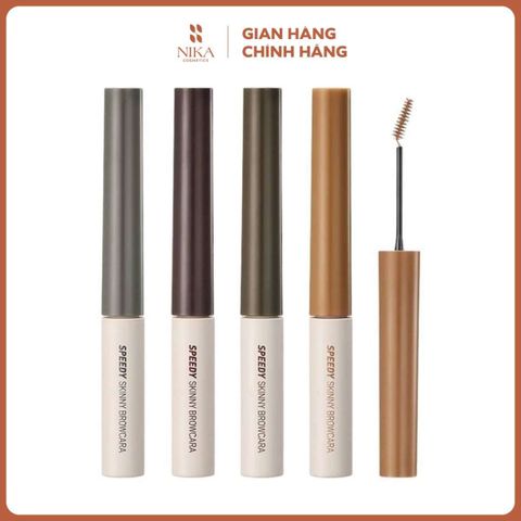 Mascara Lông Mày Peripera Speedy Skinny Browcara 3G