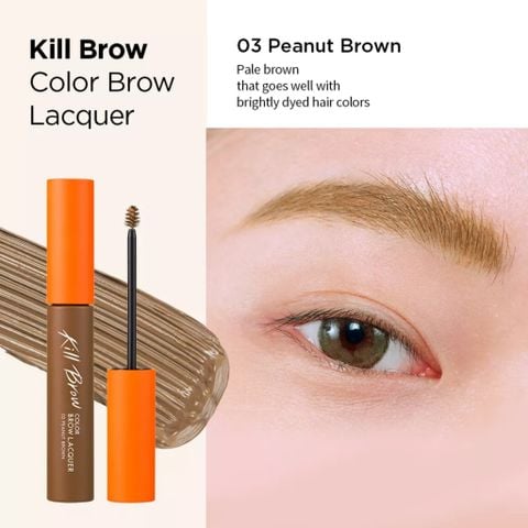 Mascara Mày Clio Kill Brow Color Brow Lacquer