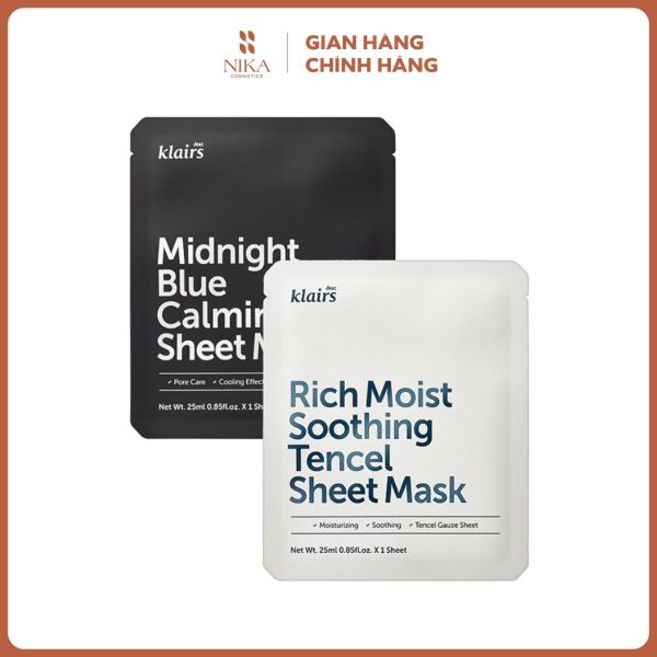Mặt Nạ Giấy Dear Klairs Sheet Mask