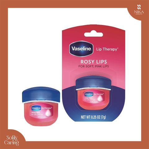 Mặt Nạ Ngủ Dưỡng Môi Vaseline Lip Therapy Rosy Lips 7G