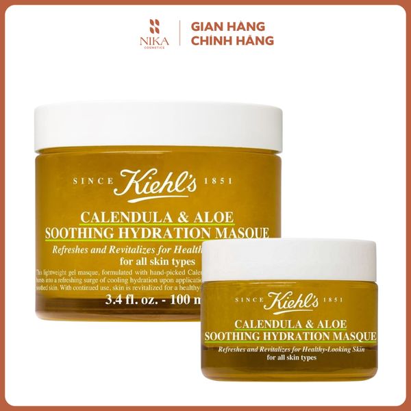 Mặt Nạ Hoa Cúc Kiehls Calendula Petal-Infused Claming