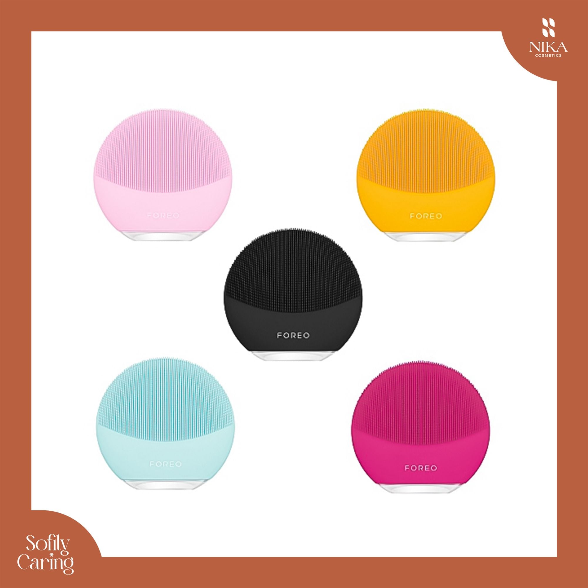 Máy rửa mặt Foreo Luna Mini 3 Nika Cosmetics