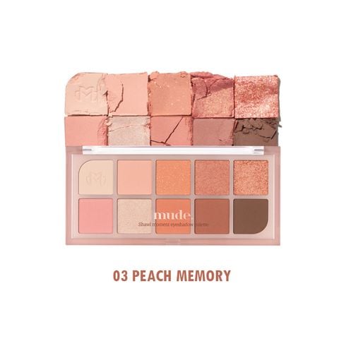 Bảng Mắt 10 Ô Mude Shawl Moment Eyeshadow Palette 7g