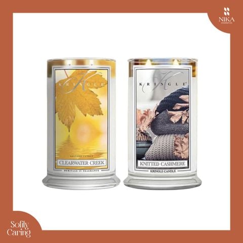 Nến Thơm Kringle Candles 2 Bấc Size L