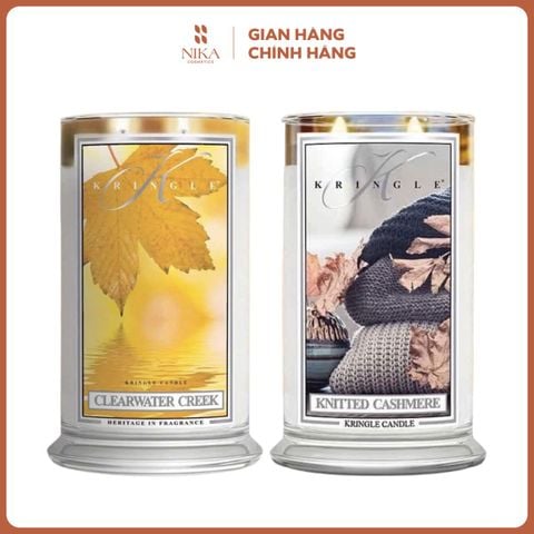 Nến Thơm Kringle Candles 2 Bấc Size L