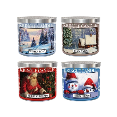 Nến Thơm Kringle Candles 3 Bấc Size L