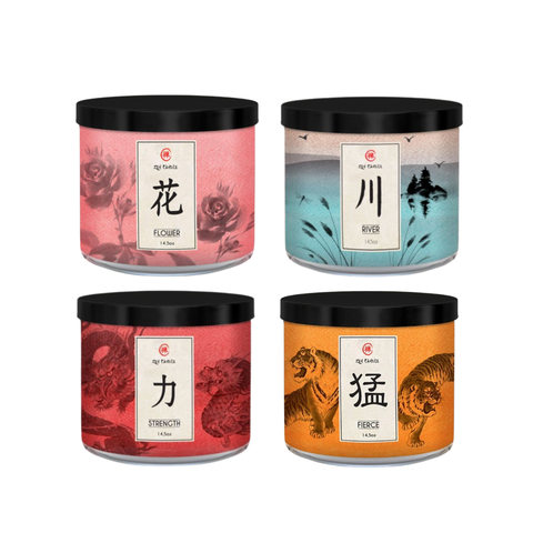 Nến Thơm Kringle Zen 411G 3 Bấc Size L