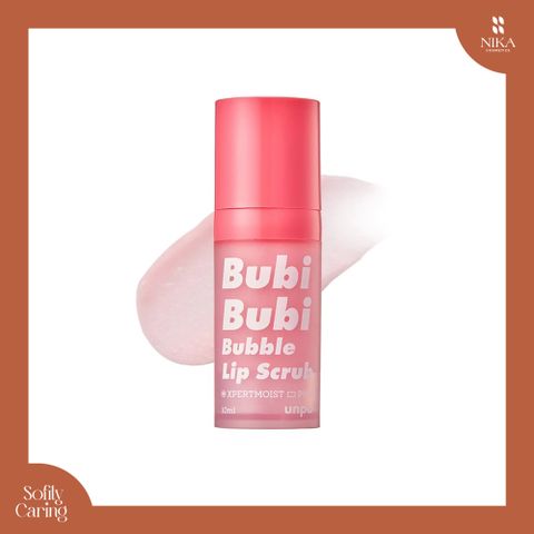 Tẩy Tế Bào Chết Môi Unpa Bubi Bubi Bubble Lip Scrub 10Ml