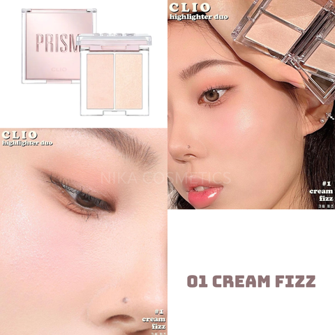 Bảng Highlight Clio Prism Highlighter Duo 2 Ô