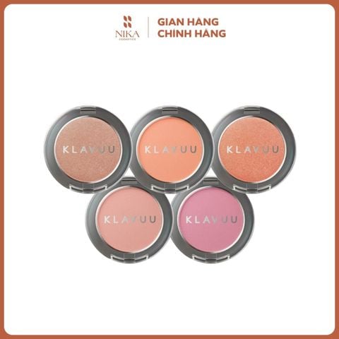 Phấn Má Hồng Klavuu Urban Pearlsation Natural Powder Blusher