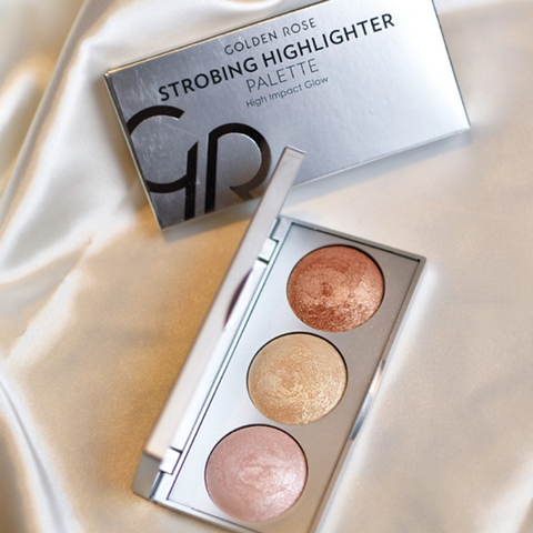 Highlight Golden Rose Strobing Palette High Impact Glow 8.4G