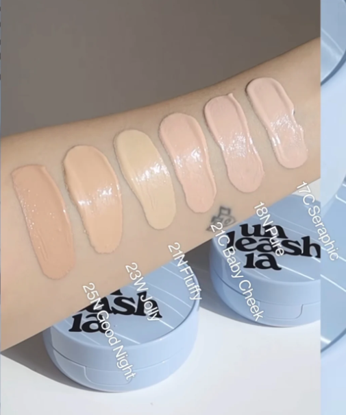 Cushion Unleashia Babe Skin Baby Blue – Nika Cosmetics