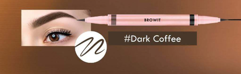 Bút Kẻ Mày + Eyeliner Browit By Nongchat  Duo Brow And Eyeliner