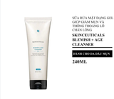 Sữa Rửa Mặt Skinceuticals Blemish + Age Cleanser Gel 240ml