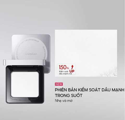 Phấn Phủ Nén Carslan Black Magnet Soft Mist Powder 8G