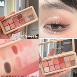 Bảng Phấn Mắt Sivanna Colors Nudifull Sugar Play Color Eyes 12 Ô