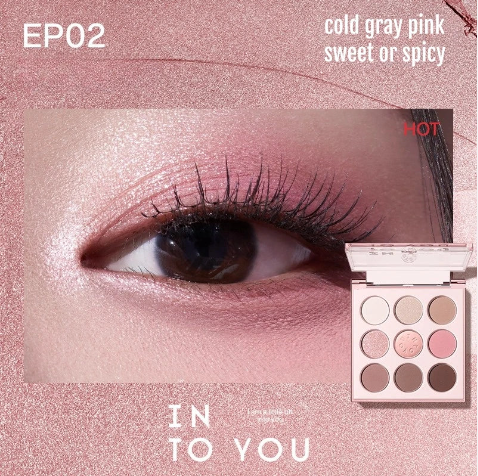 Bảng Mắt Into You Nine Color Eyeshadow Palette 9 Ô