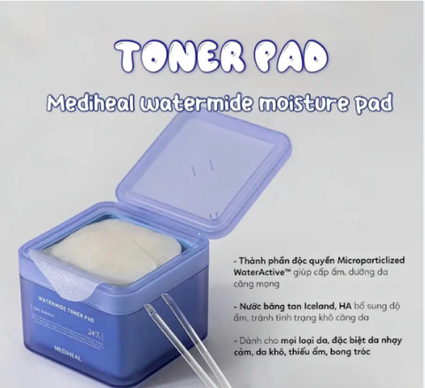 Toner Pad Mediheal Ampoule Pad 100 Pads