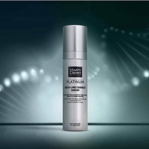 Serum Dưỡng Cổ Martiderm Platinum Neck Line Correct 50ml – Nika Cosmetics