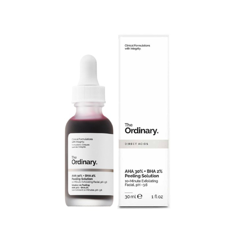 Serum The Ordinary Aha 30% + Bha 2% Peeling Solution 30Ml