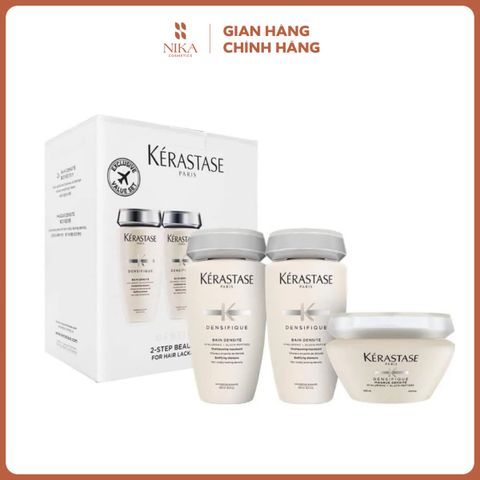 Set Dầu gội + Kem ủ tóc Kerastase 2 Step Beauty Ritual 250mlx2 + 200ml