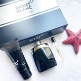 Set Nước Hoa Montblanc Legend Edt 100Ml + 7.5Ml + Sữa Tắm