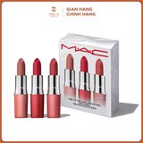 Set Son MAC Hail To The Chic Lipstick Trio 3PCS