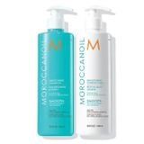 Set Dầu Gội + Dầu Xả + Dầu Dưỡng Tóc Moroccanoil Repair Shine 500Mlx2 +50Ml