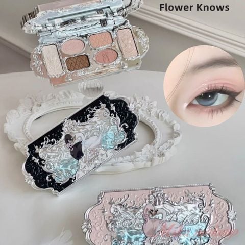 Phấn Mắt Flower Knows Swan Ballet Series 6Ô 6.5G