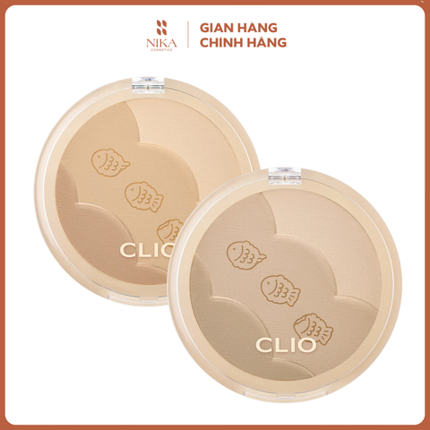 Phấn tạo khối Clio Shade & Shading + Kèm cọ 9G